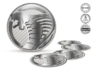 Domed Emblem Logo Perfect Wheel Sticker